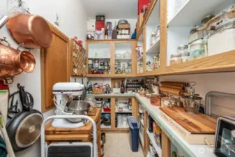 huge pantry - room for freezer