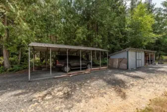 1 of 2 carports