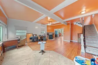 Spacious rooms, crown moldngs, classic hardwoods.