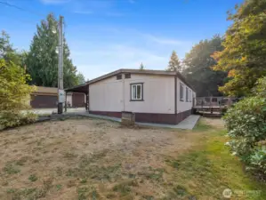 Large lot, nearly half an acre.