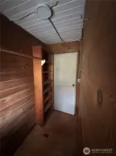 Walk-in closet bedroom 1