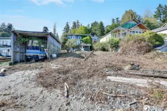 The boat house needs a little work, but the important thing is you have the structure and footprint there.