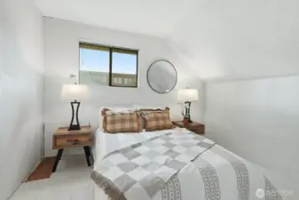 Upstairs primary bedroom.