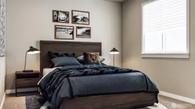 Guest bedroom (Facade, Ext Colors, Interior Photos & Floor Plans for illustrative purposes only. Actual Facade, Ext Colors, Interiors & Floor Plans may differ.)