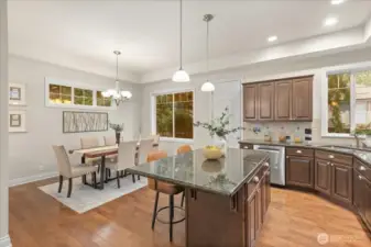 Dining Space off the Kitchen