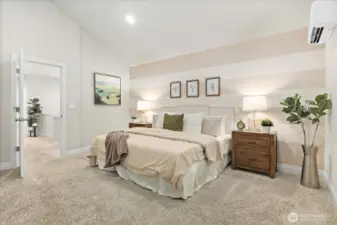 Spacious Primary with a Walk In and Bath