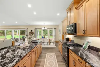 Stunning attention to detail in this beautiful kitchen!