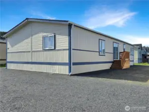 Fresh exterior paint and new wood skirting and porches create welcoming outdoor spaces. Dedicated parking too.