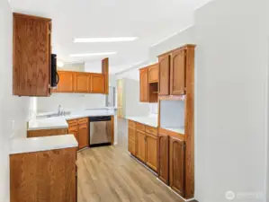 Well-designed kitchen layout that connects easily to the dining room and breakfast nook for effortless gatherings.