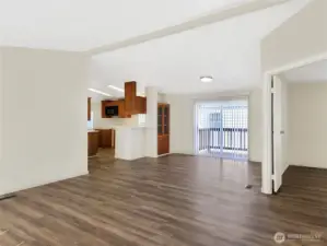 Dedicated dining space featuring a built-in hutch—perfect for displaying special dishes or extra storage.