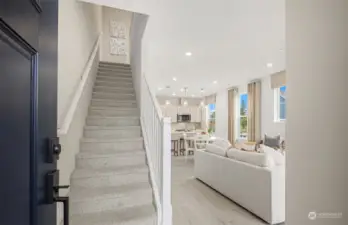 Model home entry