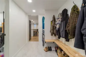 Entrance /Mud Room to second SUite on lower level