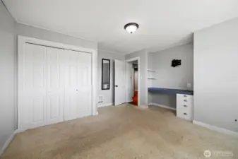 large downstairs bedroom