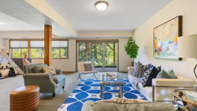 Lower level family room