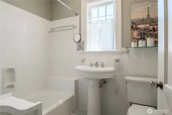 Of course, this bath is updated too!