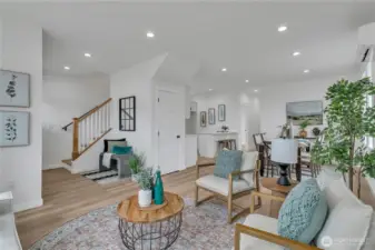 open concept view