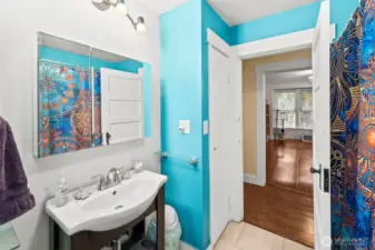 Main floor full bath