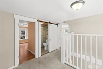 Upstairs landing