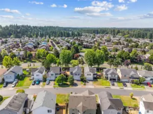 Aerial of Street