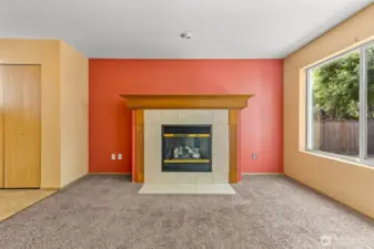 Main Level Fireplace