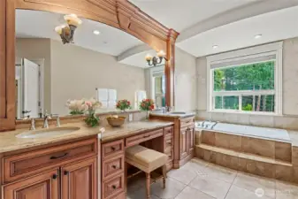 Virtually Staged-Primary Bathroom