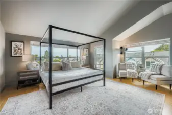 Main room with mountain and territorial views"