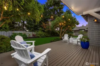 Great outdoor space to relax.