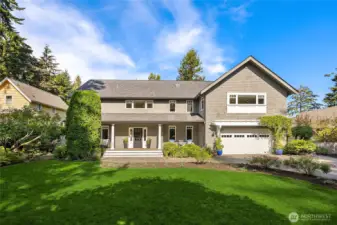 Looking toward the home from the front yard.
