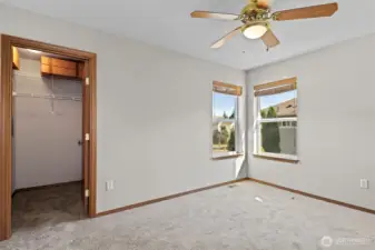 3rd bedroom with walk-in closet