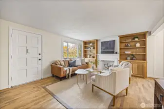 Front Entrance to Living Room