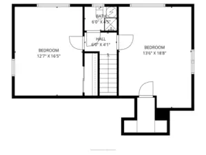 Upstairs - Floor Plan