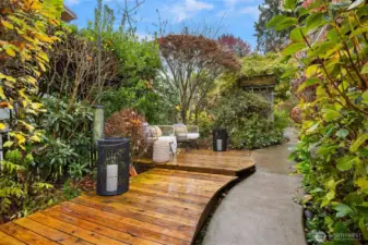 Wonderful walkways leading to the waterfront