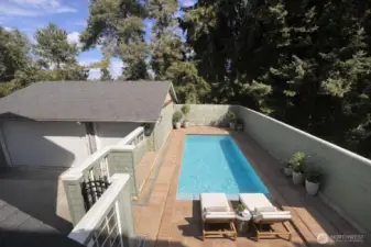 Private community pool offers a refreshing amenity and a convenient place to unwind close to home.