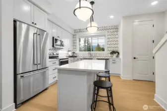 Kitchen- Colors and features may vary