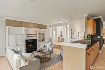 Beautiful Kitchen off Living room