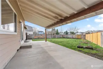 Custom covered patio