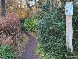 Trail Entry Off Sherman