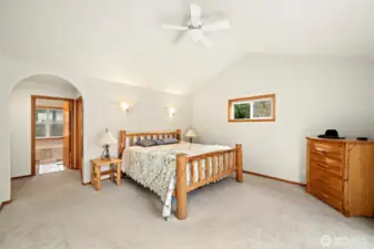Another view of the primary suite.