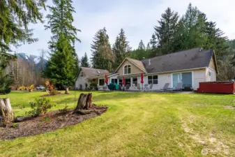 A gorgeous parcel of property with river and mountain views