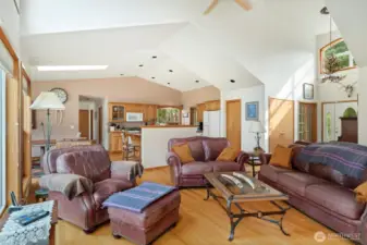 Plenty of space for family and friends to gather.