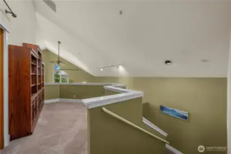 Upstairs loft. Office? Sitting/reading area? You decide.