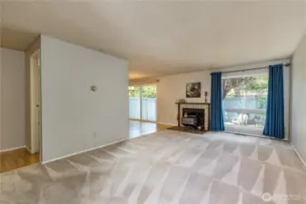 Spacious living room - Fresh interior paint throughout the home!