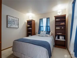 This is the bonus room at the front of the house on the main floor.