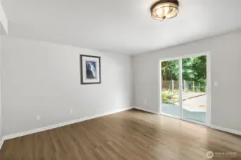 Downstairs bonus room