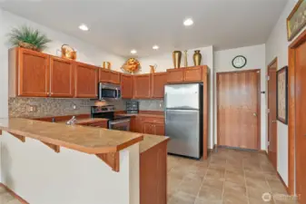 Well appointed kitchen