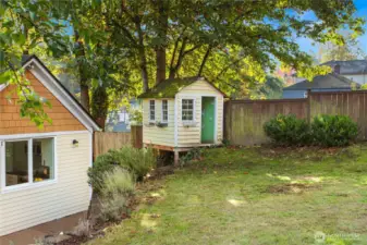 Don't miss this charming treehouse!