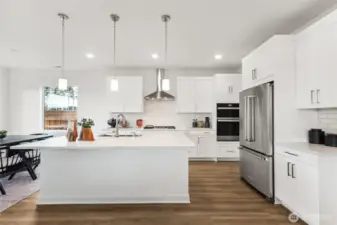 Pictures of Model Home. Not pictures of actual home. Features, colors, layout may vary.