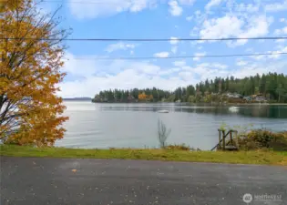 Where Von Geldern Cove meets Carr Inlet