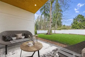 Covered outdoor patio