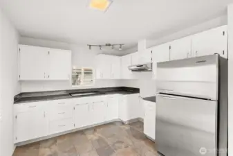 Kitchen in the Primary or what could be used as a studio